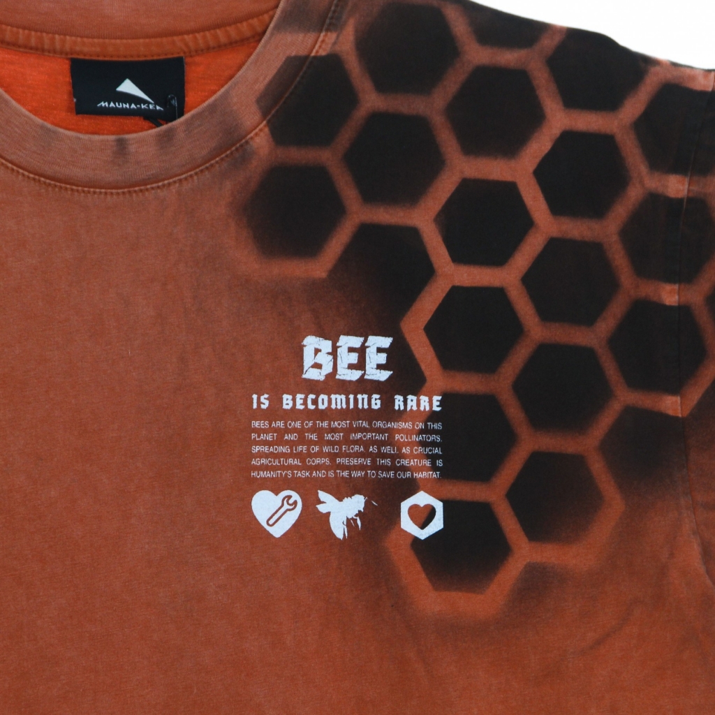 maglietta uomo bee tee STONE WASHED ORANGE