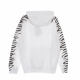 felpa leggera cappuccio uomo tiger hoodie WHITE