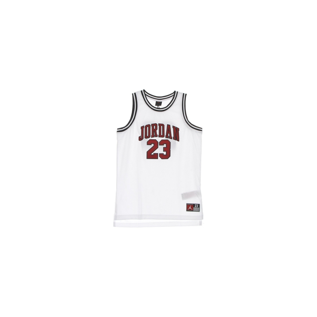 canotta tipo basket ragazzo jordan 23 jersey WHITE