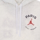 felpa cappuccio uomo paris saint germain fleece pullover hoodie BIRCH HEATHER/MIDNIGHT NAVY