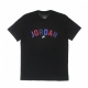 maglietta uomo sport dna wordmark tee BLACK/WHITE