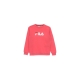 felpa leggera girocollo ragazzo sordal classic logo crew sweat CORAL PARADISE