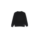 felpa leggera girocollo ragazzo sordal classic logo crew sweat BLACK BEAUTY