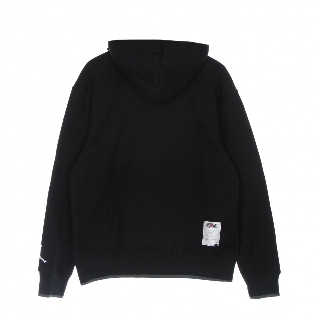 felpa cappuccio uomo sport dna pullover hoodie BLACK/IRON GREY/WHITE