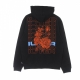 felpa leggera cappuccio uomo spine hoodie BLACK