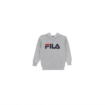 felpa leggera cappuccio bambino svindal classic logo hoody LIGHT GREY MELANGE