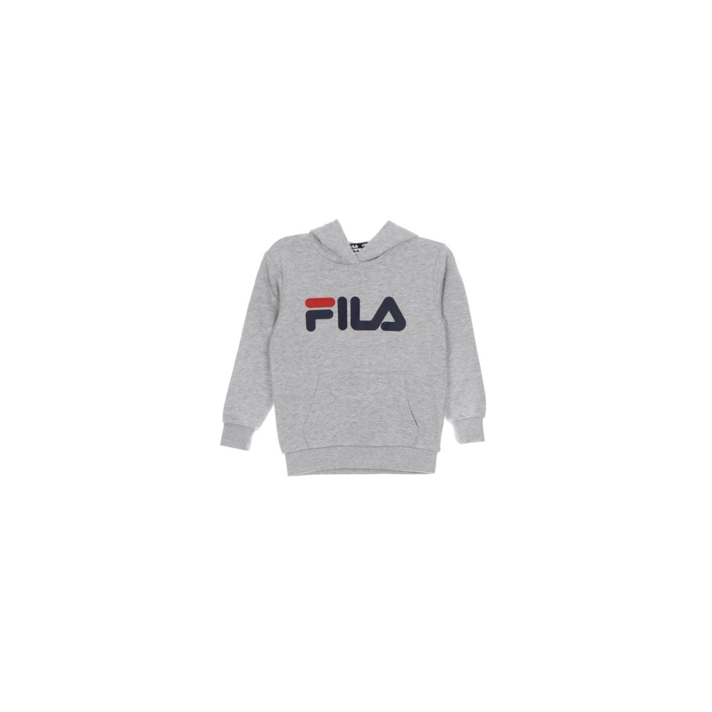 felpa leggera cappuccio bambino svindal classic logo hoody LIGHT GREY MELANGE