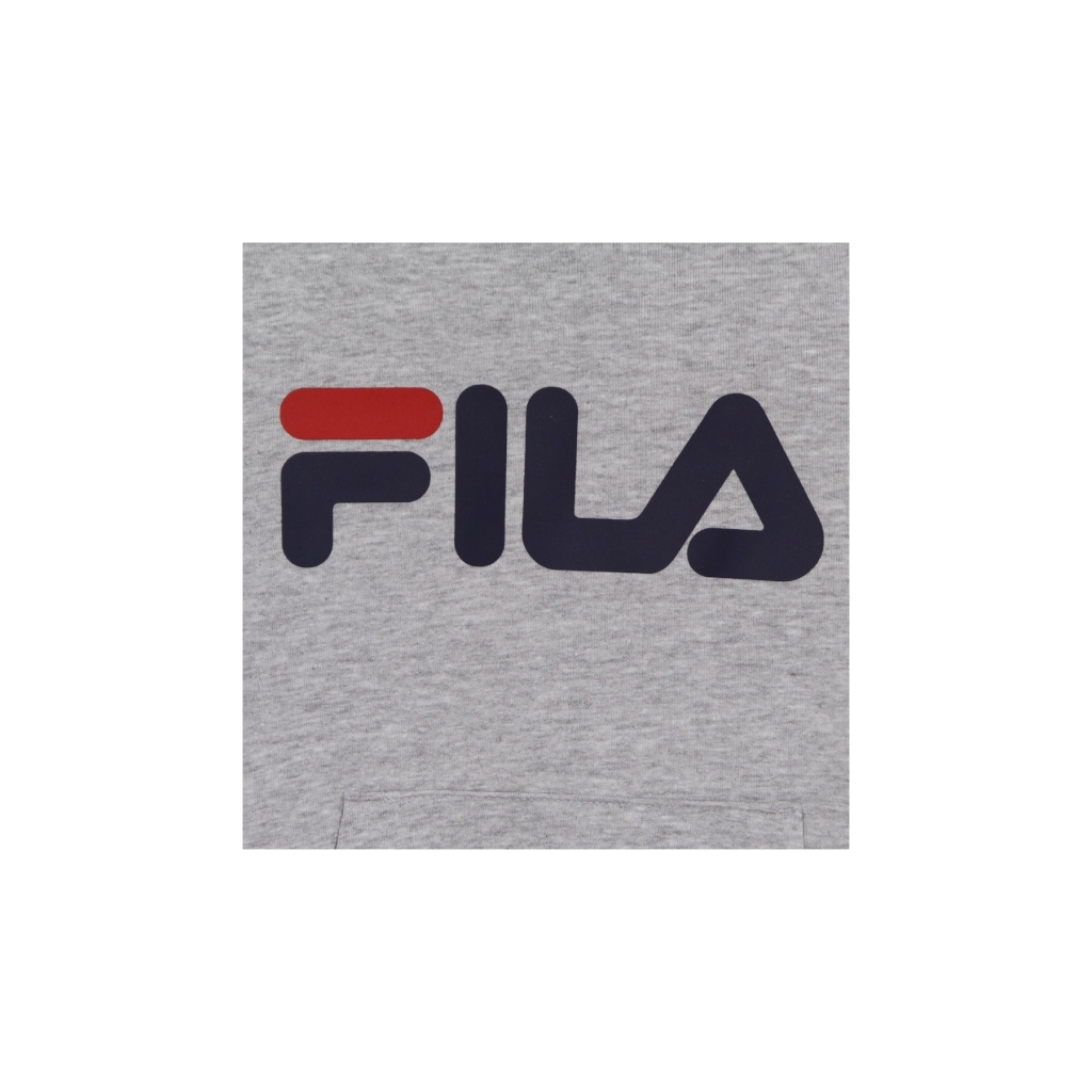 felpa leggera cappuccio bambino svindal classic logo hoody LIGHT GREY MELANGE