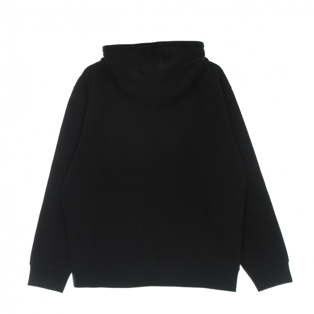 felpa leggera cappuccio uomo bold premium french terry hooded sweat BLACK