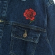 giubbotto jeans uomo rossa primavera classic denim jacket DENIM BLUE