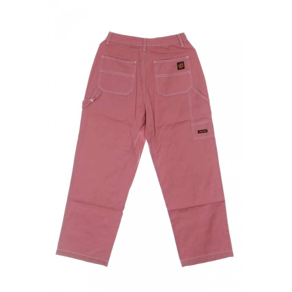 pantalone lungo donna nolan carpenter pant PINK/WHITE