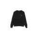 felpa leggera girocollo uomo dust crewneck BLACK