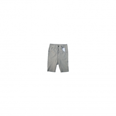 pantalone corto tuta felpato uomo humor sweatshort lago light grey melange unico