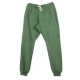 pantalone tuta felpato uomo pantalone felpa marsupio VERDE FORESTA