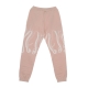 pantalone tuta felpato donna w sweatpants WHITE/PINK