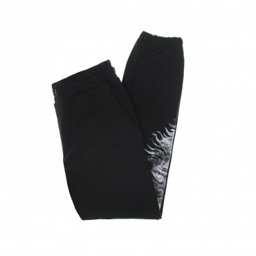 pantalone tuta leggero uomo respect your demon jogger BLACK