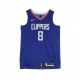 canotta basket uomo nba swingman jersey icon edition no 8 danilo gallinari loscli road RUSH BLUE/WHITE/UNIVERSITY RED