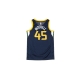 canotta basket uomo nba swingman jersey icon edition no 45 donovan mitchell utajaz road COLLEGE NAVY/SUNDIAL