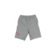 pantalone corto tuta felpato ragazzo jumpman air short CARBON HEATHER