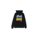 felpa leggera cappuccio uomo fresh as hell hoodie BLACK