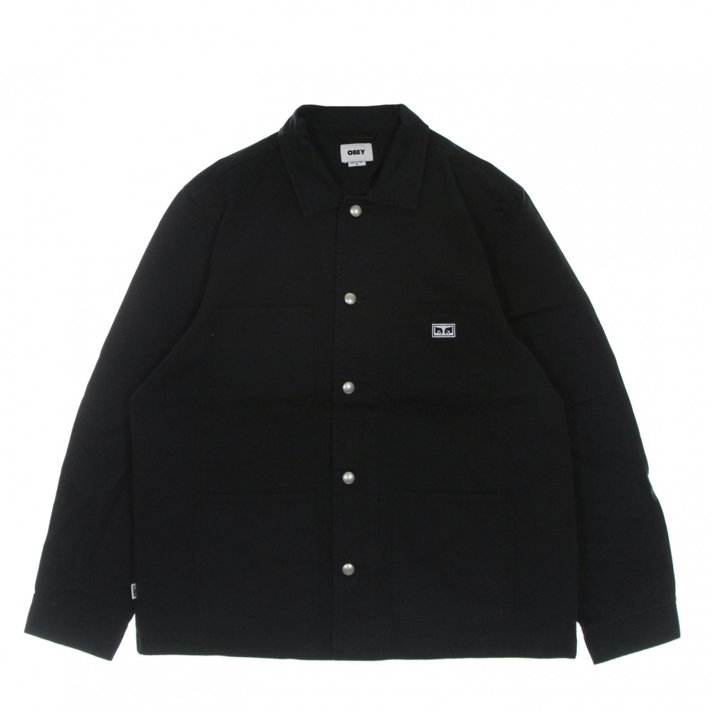 giacca workwear uomo estate jacket BLACK