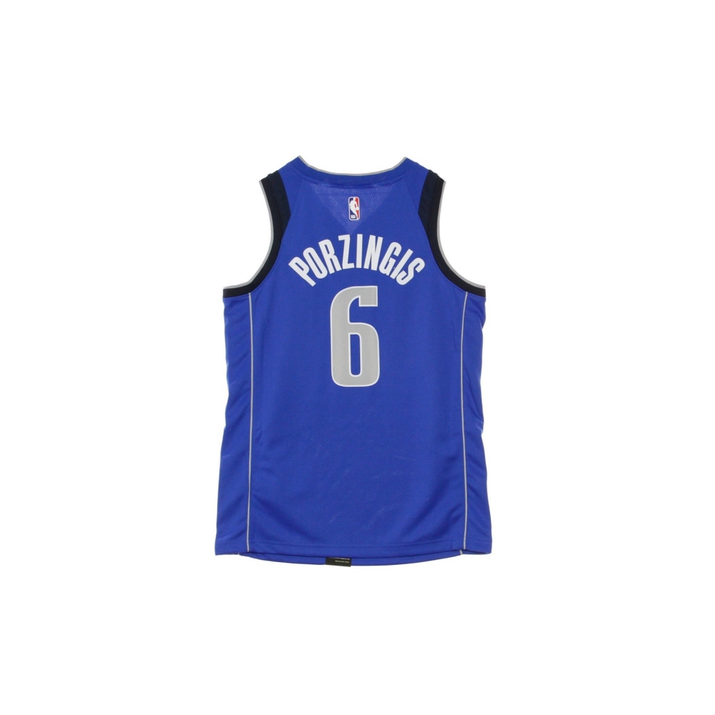 canotta basket uomo nba swingman jersey icon edition no 6  kristaps porginzis dalmav road GAME ROYAL/COLLEGE NAVY