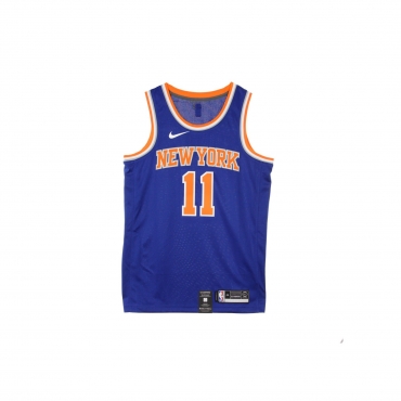 canotta basket uomo nba swingman jersey icon edition no 11 frank ntilikina neykni road RUSH BLUE