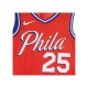 canotta basket uomo nba swingman jersey statement edition no 25 ben simmons phi76e UNIVERSITY RED