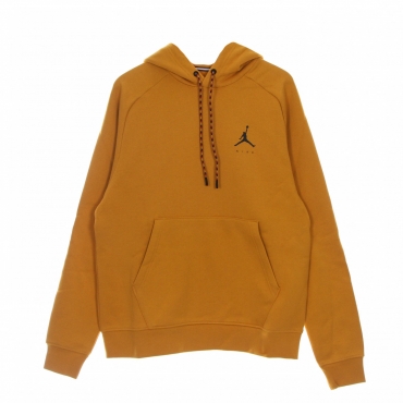 felpa cappuccio uomo jumpman fleece pullover hoodie LIGHT CURRY