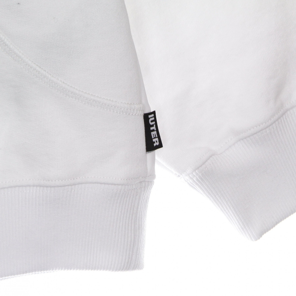 felpa leggera cappuccio uomo pocket hoodie x cinelli WHITE