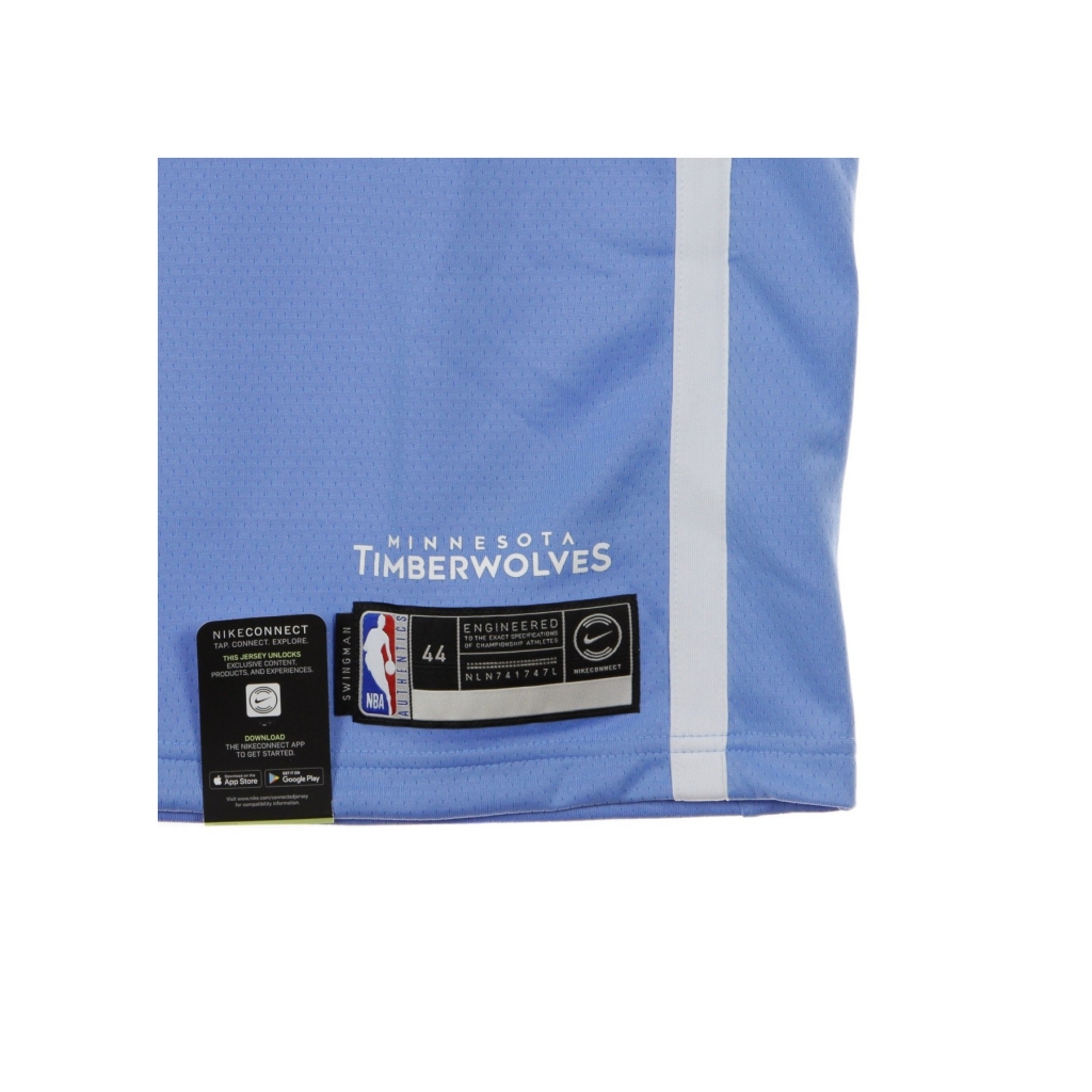 canotta basket uomo nba swingman jersey city edition no 32 karl-anthony towns mintim VALOR BLUE/WHITE