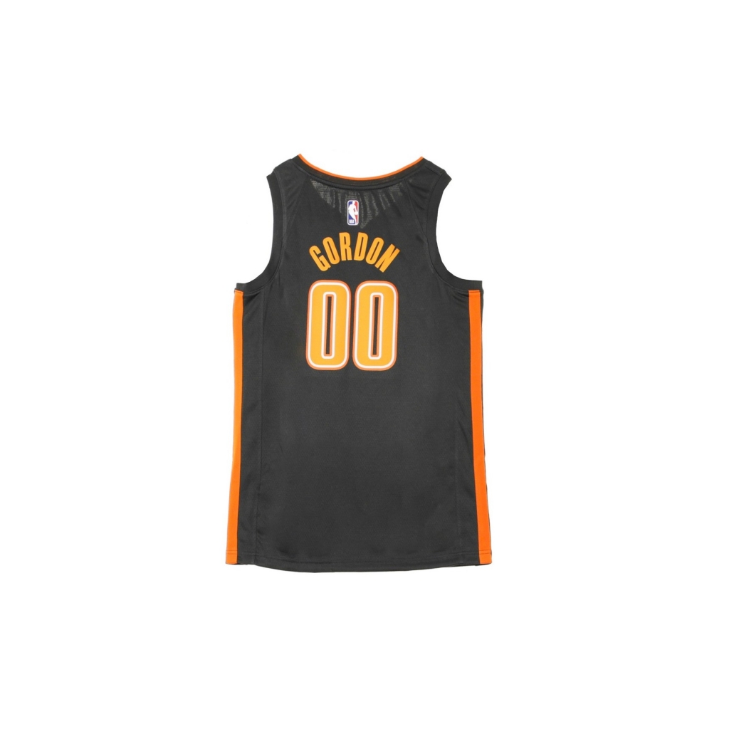 canotta basket uomo nba swingman jersey city edition no 00 aaron gordon orlmag ANTHRACITE/BRILLIANT ORNGE