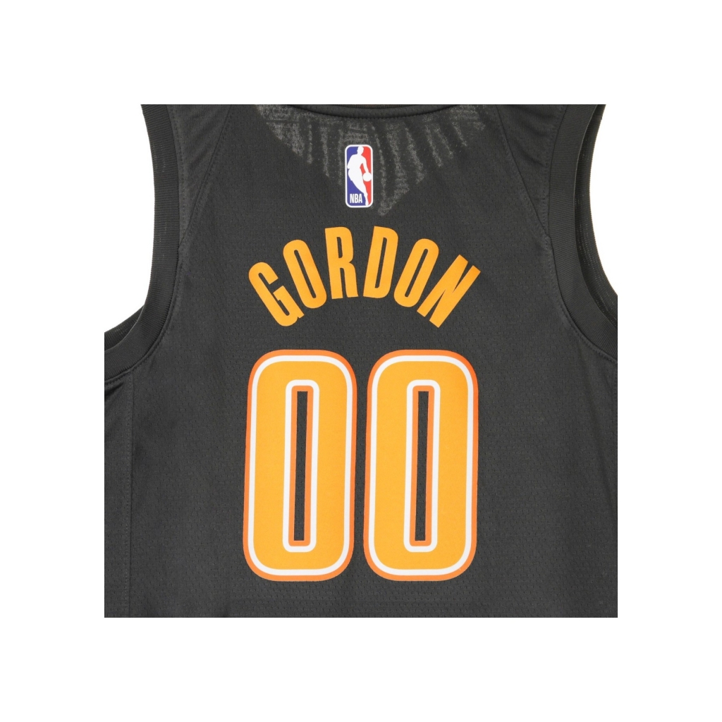 canotta basket uomo nba swingman jersey city edition no 00 aaron gordon orlmag ANTHRACITE/BRILLIANT ORNGE