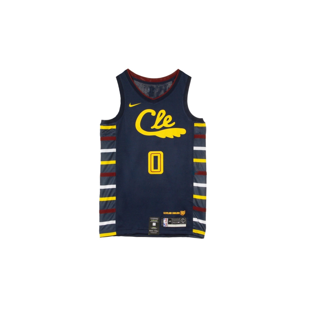 canotta basket uomo nba swingman jersey city edition no 0 kevin love clecav COLLEGE NAVY