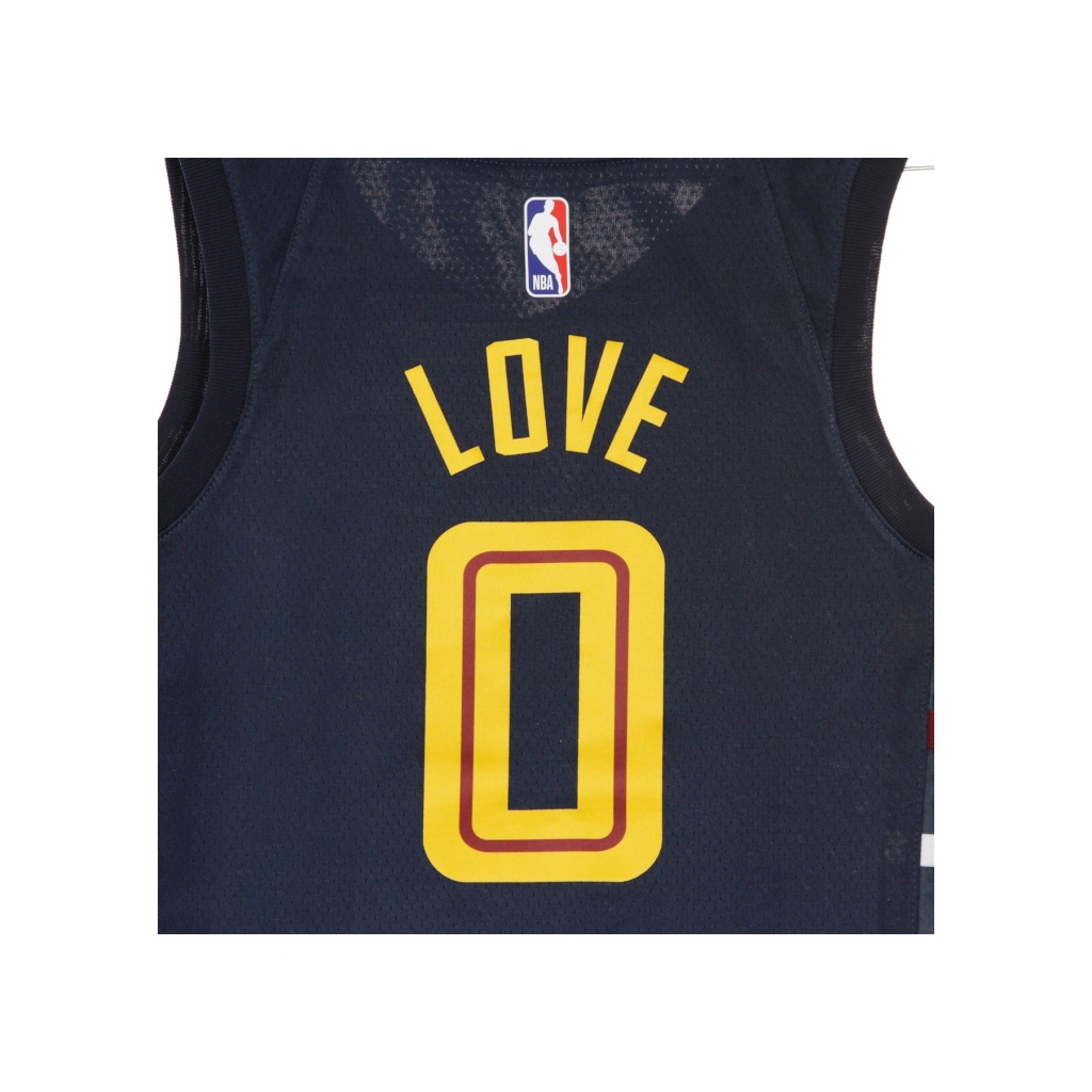 canotta basket uomo nba swingman jersey city edition no 0 kevin love clecav COLLEGE NAVY