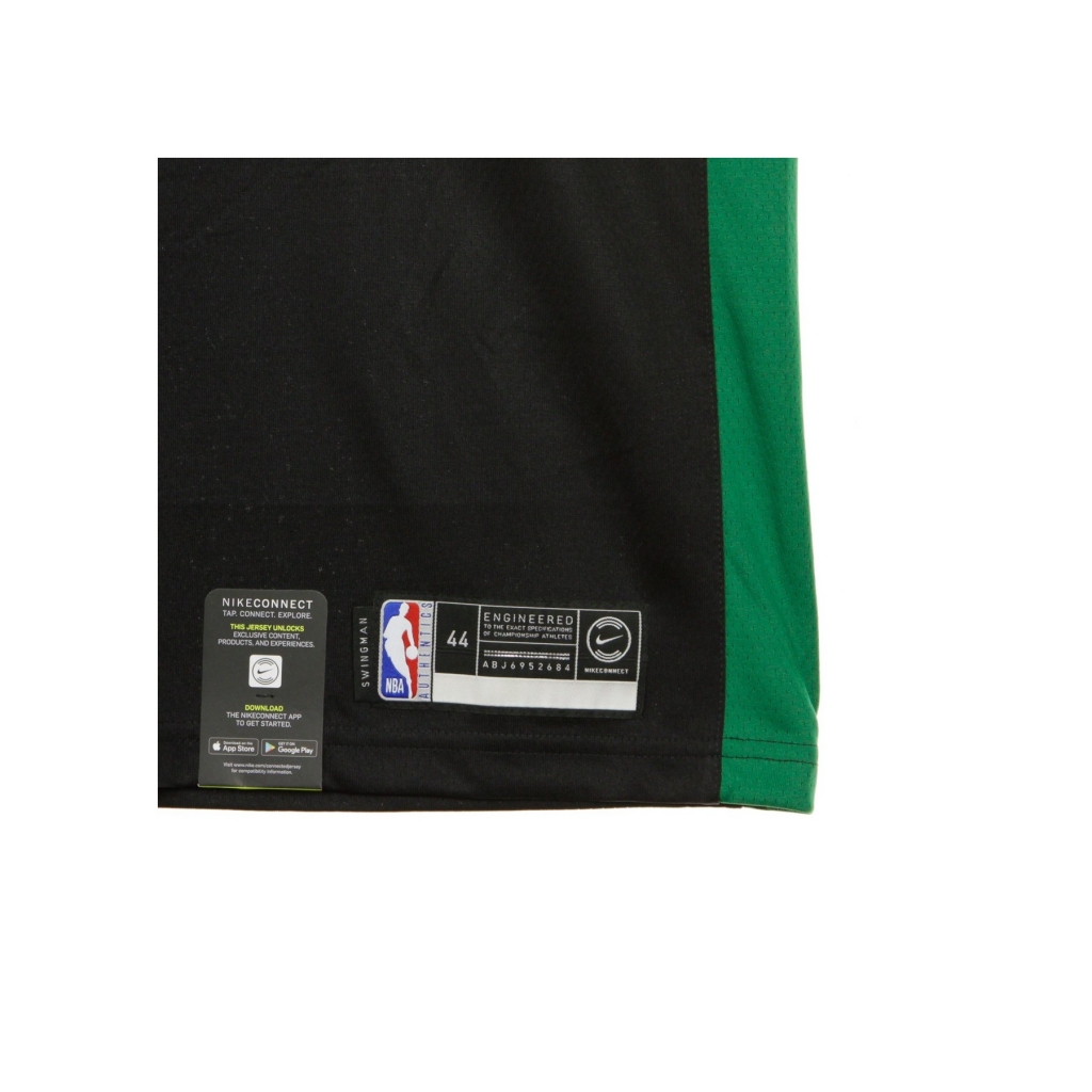 canotta basket uomo nba swingman jersey statement edition no 8 kemba walker boscel BLACK/CLOVER