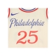 canotta basket uomo nba swingman jersey city edition no 25 ben simmons phi76e FLAT OPAL