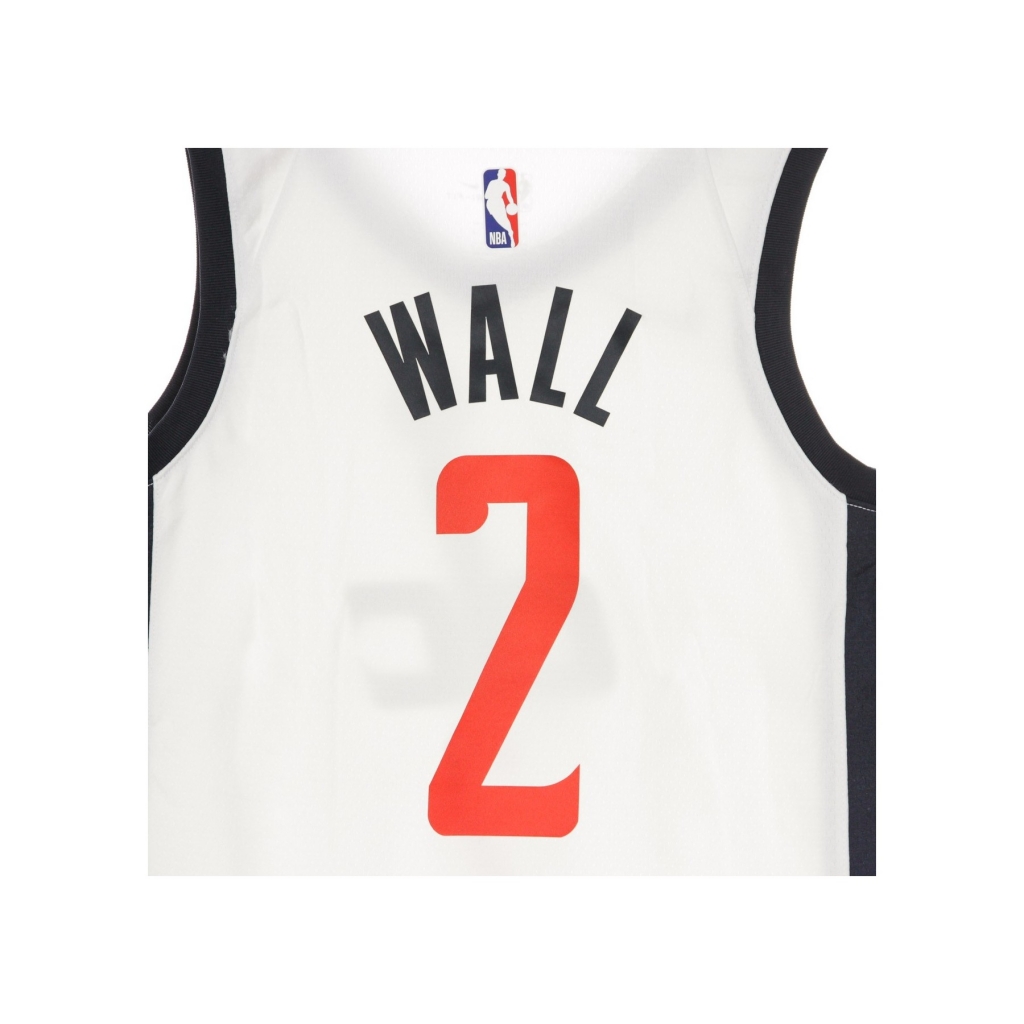 canotta basket uomo nba swingman jersey city edition no 2 john wall waswiz WHITE