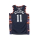 canotta basket uomo nba swingman jersey city edition no 11 frank ntilikina neykni COLLEGE NAVY