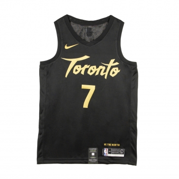 canotta basket uomo nba swingman jersey city edition no 7 kyle lowry torrap BLACK