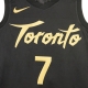 canotta basket uomo nba swingman jersey city edition no 7 kyle lowry torrap BLACK