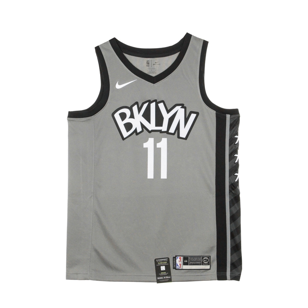 canotta basket uomo nba swingman jersey statement edition no11 kyrie irving bronet DARK STEEL GREY/BLACK