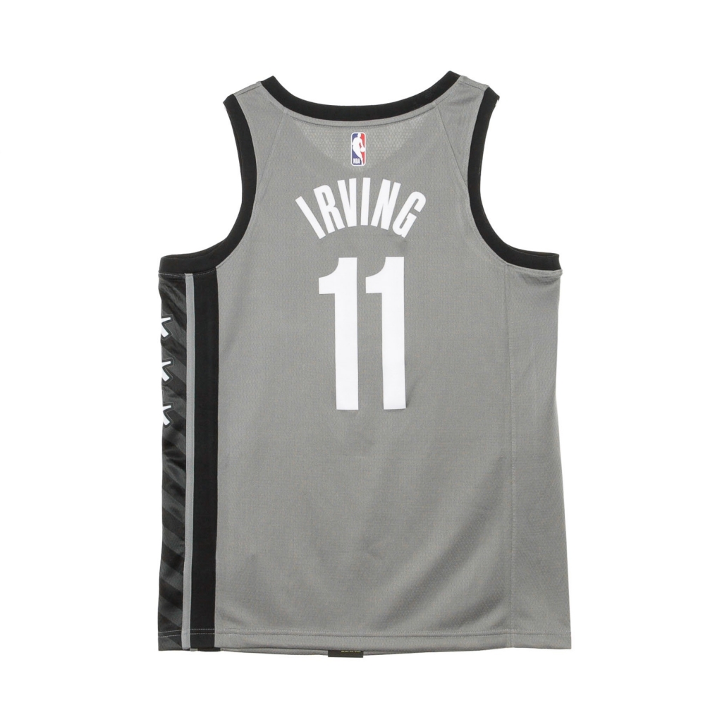 canotta basket uomo nba swingman jersey statement edition no11 kyrie irving bronet DARK STEEL GREY/BLACK