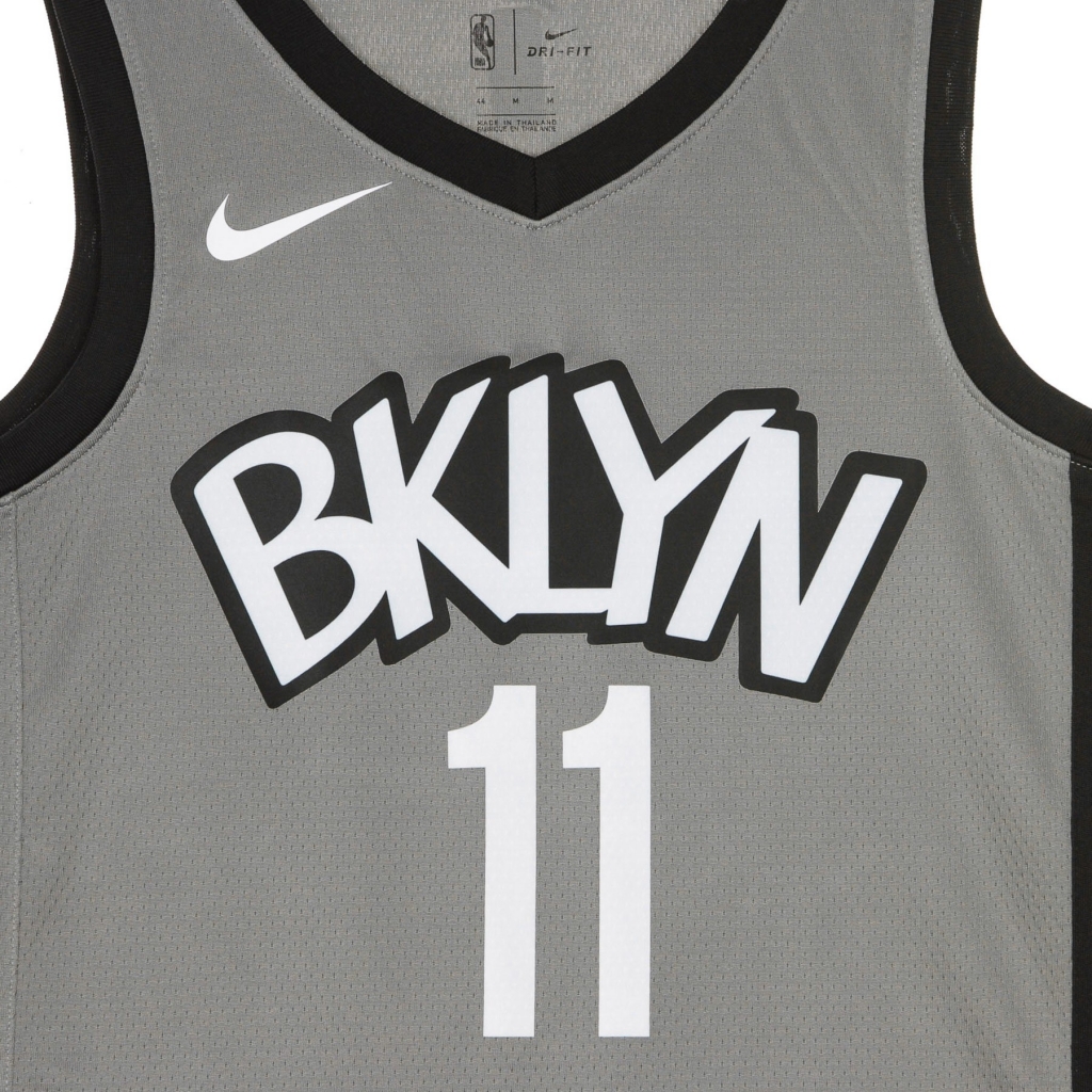 canotta basket uomo nba swingman jersey statement edition no11 kyrie irving bronet DARK STEEL GREY/BLACK