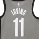 canotta basket uomo nba swingman jersey statement edition no11 kyrie irving bronet DARK STEEL GREY/BLACK