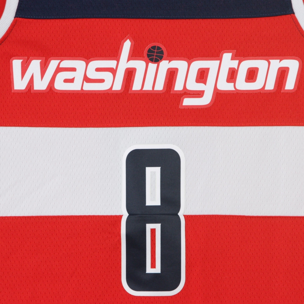 canotta basket uomo nba swingman jersey icon edition no8 rui hachimura waswiz UNIVERSITY RED