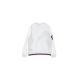 felpa leggera girocollo uomo zeitz crew sweat BRIGHT WHITE