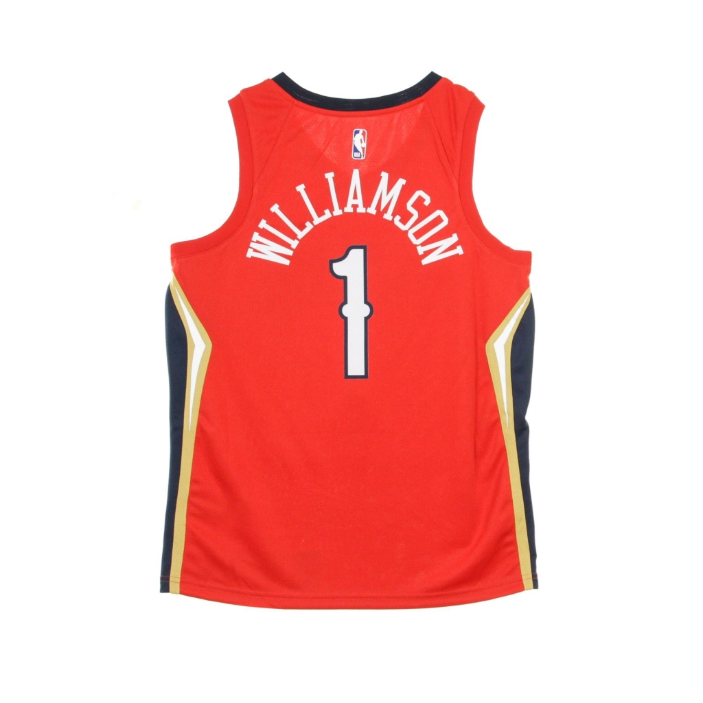 canotta basket uomo nba swingman jersey statement edition no1 zion williamson neopel UNIVERSITY RED