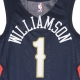 canotta basket uomo nba swingman jersey icon edition 2020 no 1 zion williamson neopel COLLEGE NAVY/CLUB GOLD