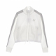 felpa leggera collo alto corta donna t7 crop track jacket WHITE